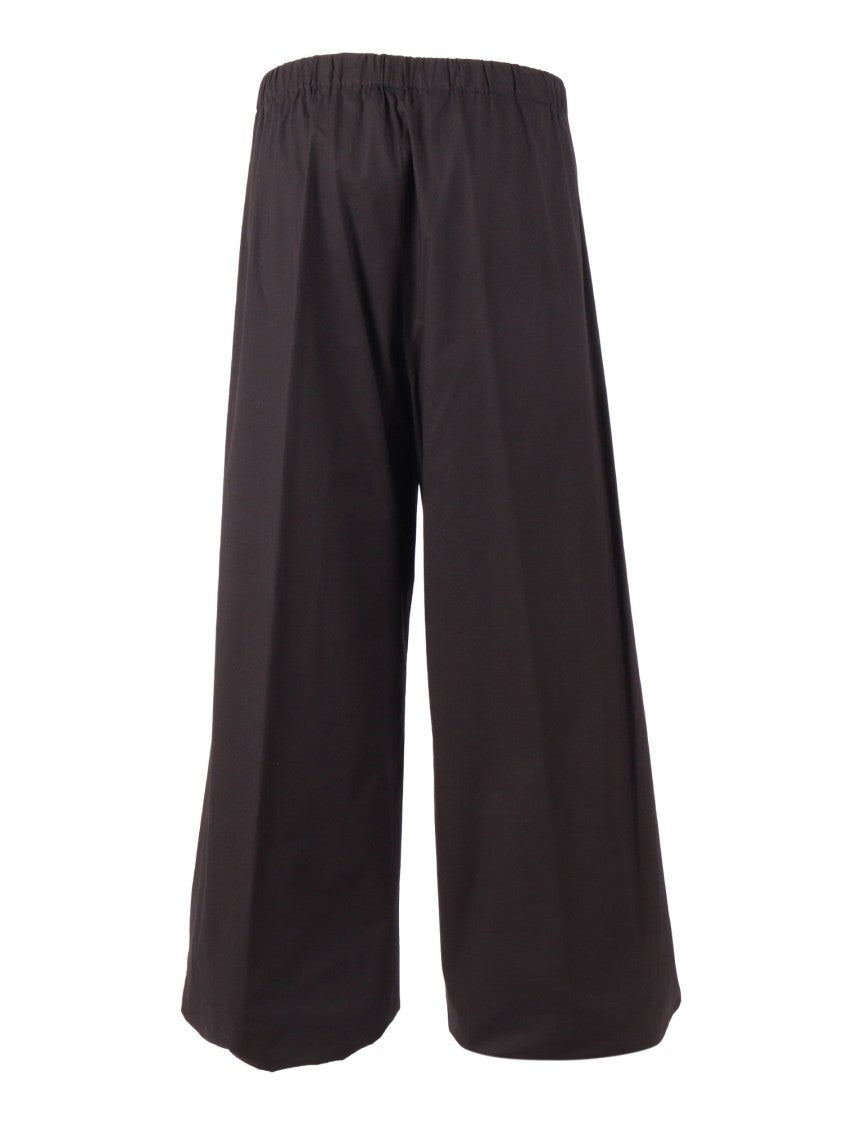 Antonelli Firenze Wide Leg Cropped Elastic Straight-Leg Pants