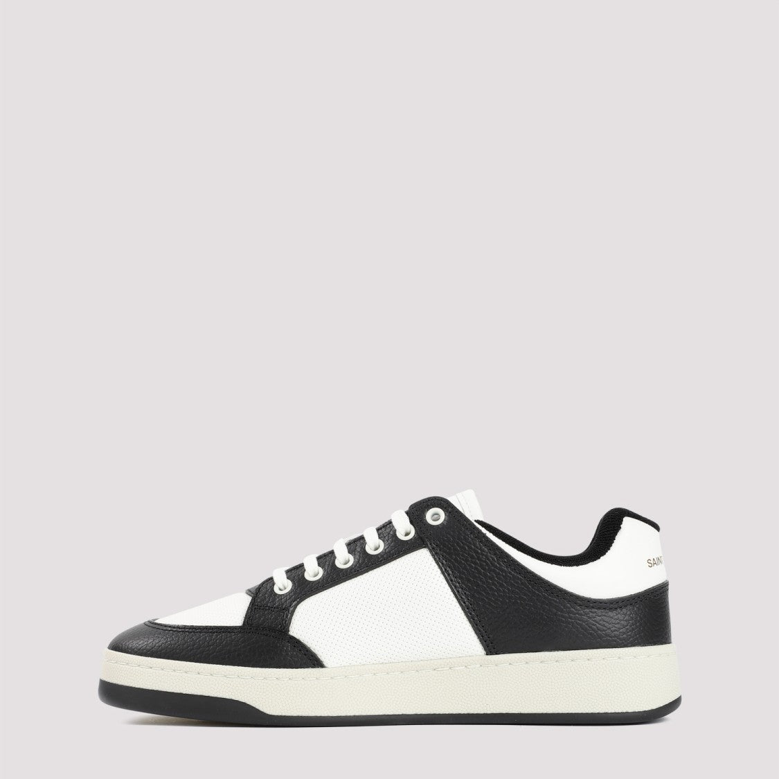 Saint Laurent Grained Leather Sneakers