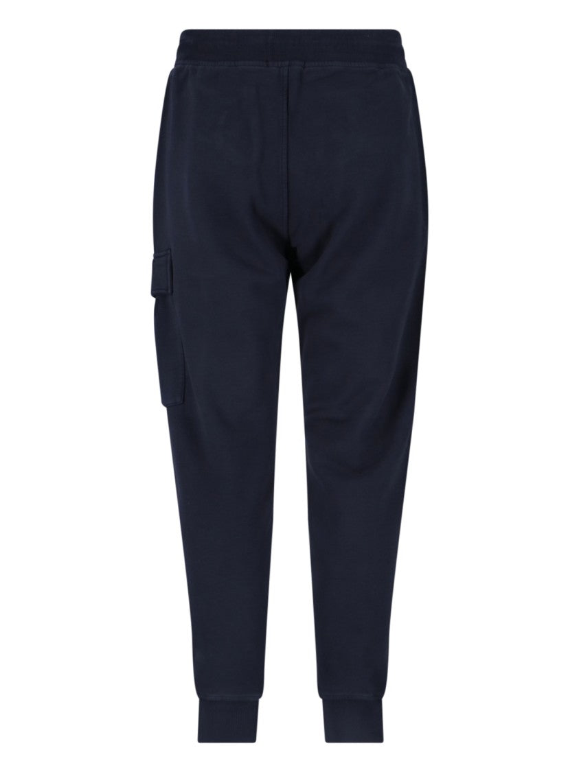 C.P. Company Logo Sport Pants – Navy Blue