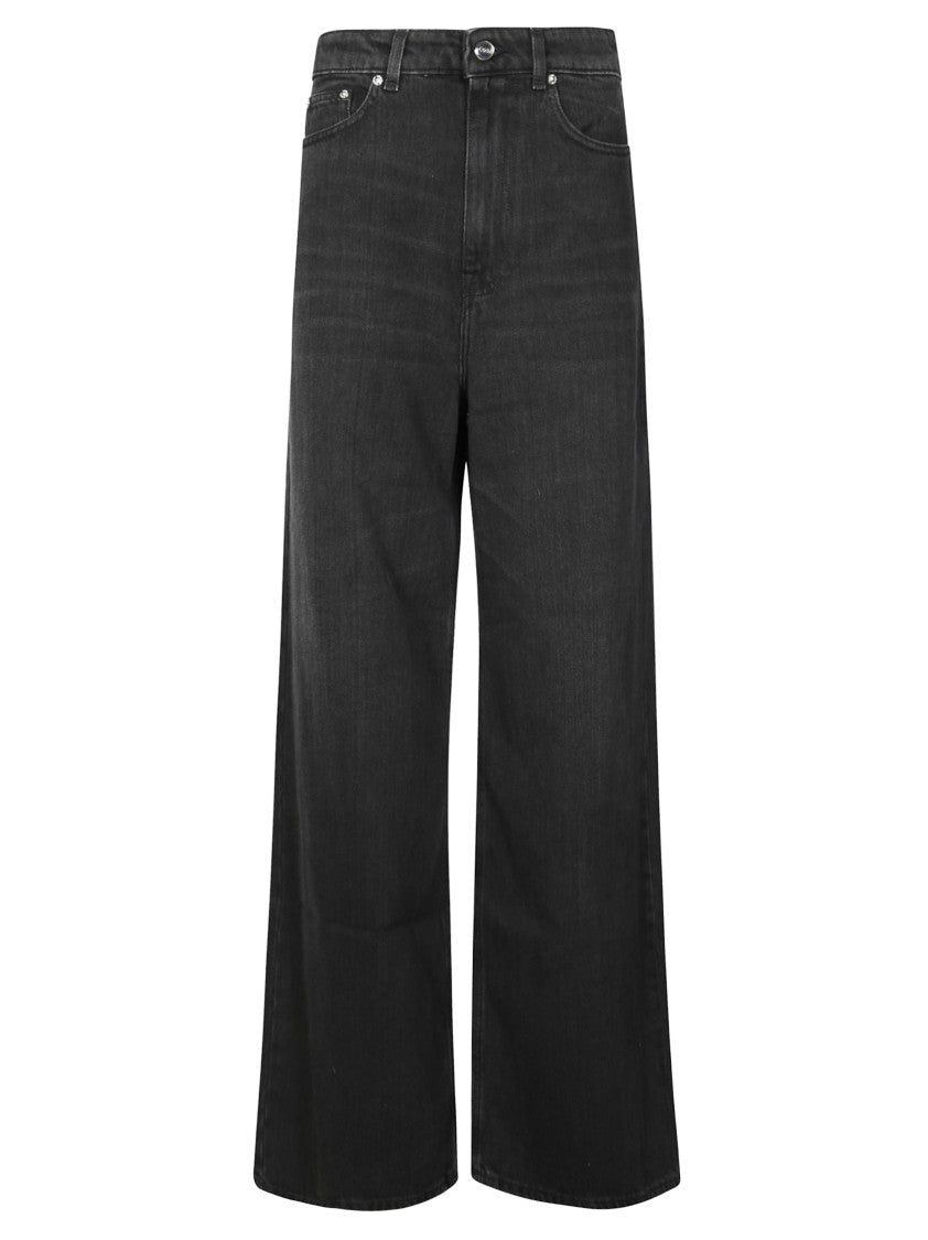 Ganni Soft Rigid Denim Baggy Jeans