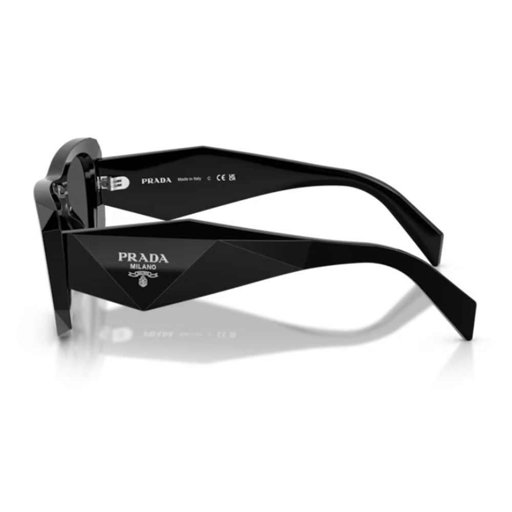 Prada Pr B18s Symbole Oversized Geometric Sunglasses