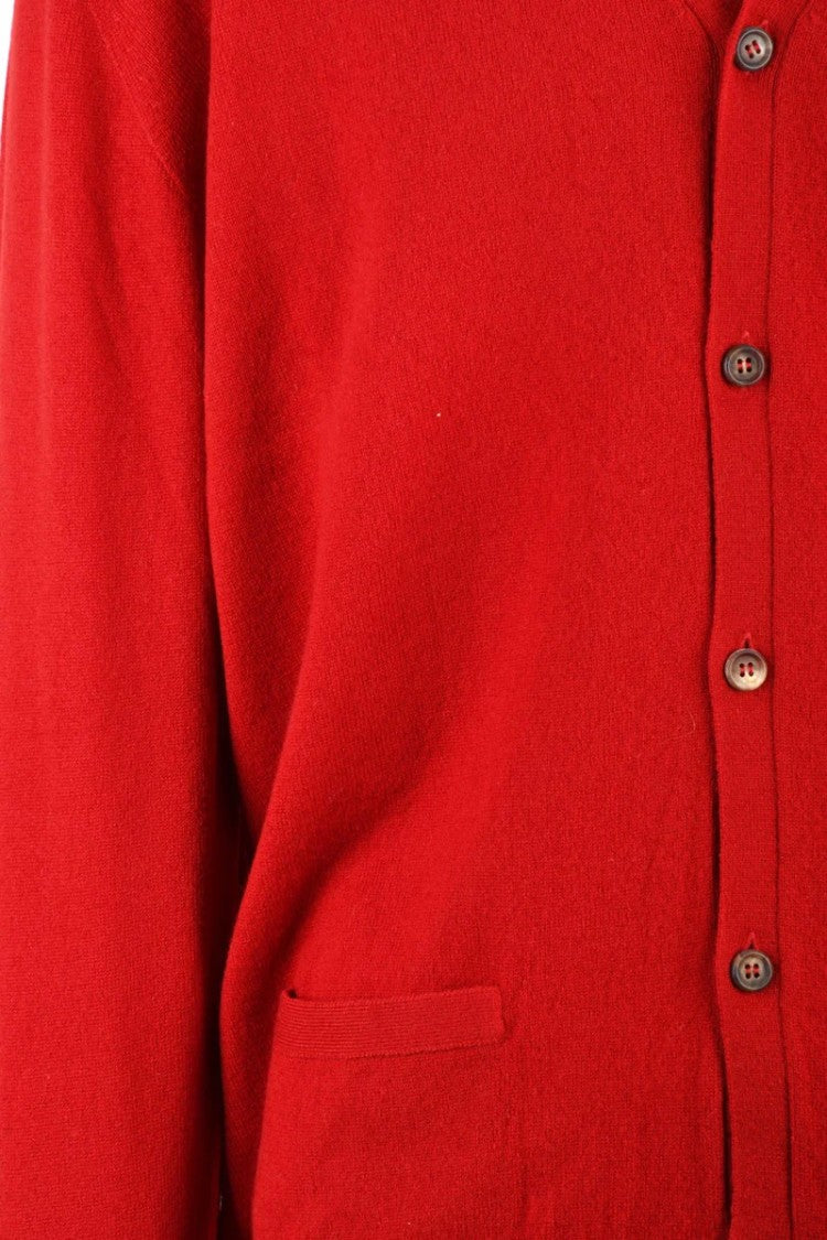 Hawico Cashmere Cardigan - Red