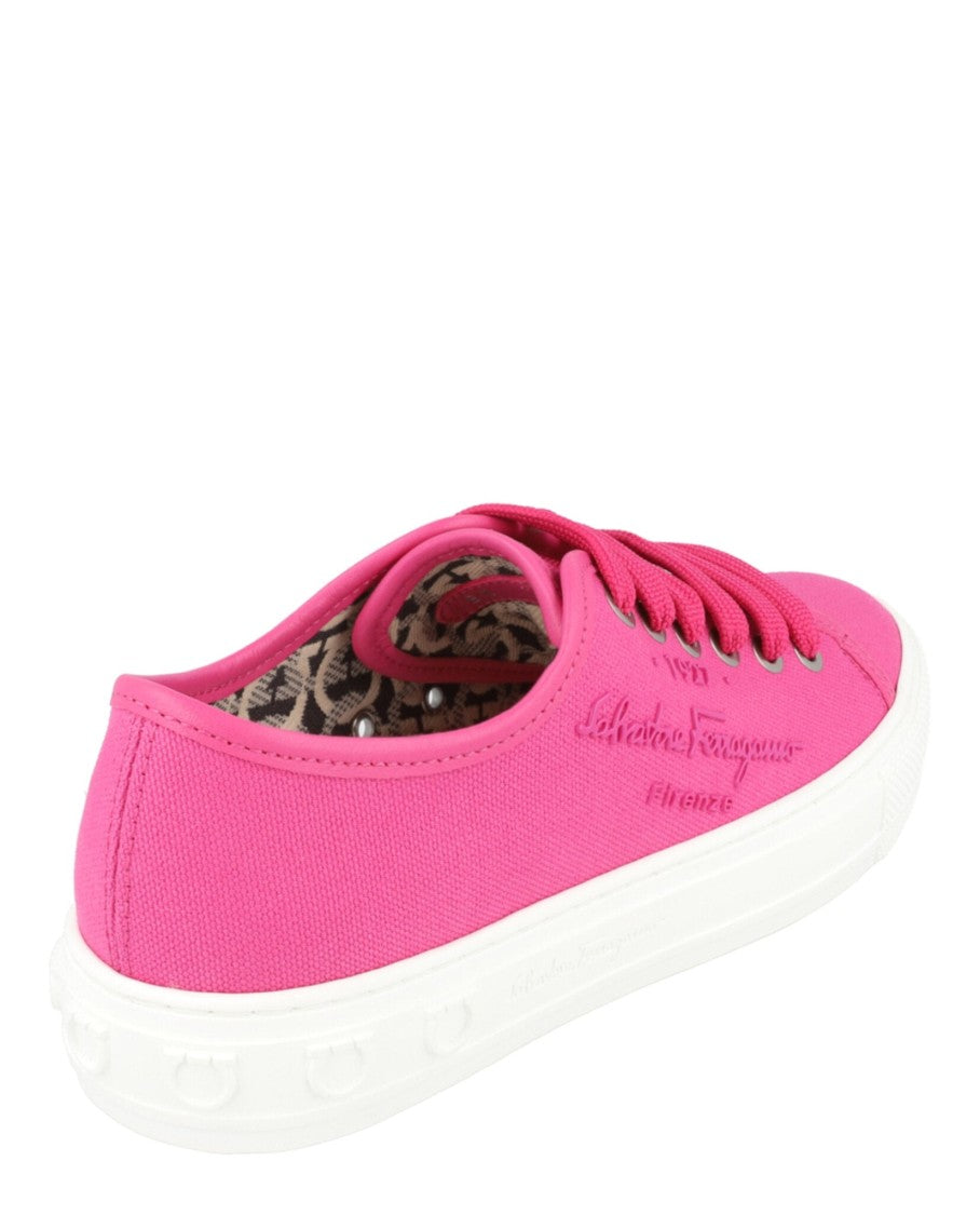 Ferragamo Mediterranean Low-Top Sneakers