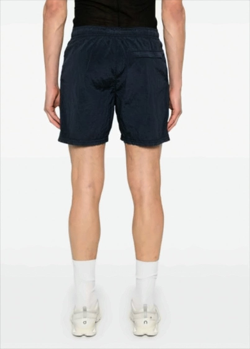 Stone Island Mid-Thigh Black Stone Island Shorts