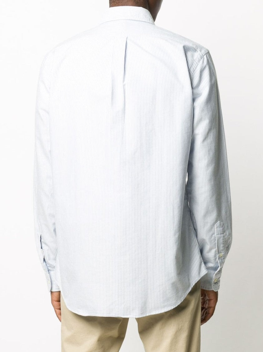 Polo Ralph Lauren Blue Striped Oxford Shirt