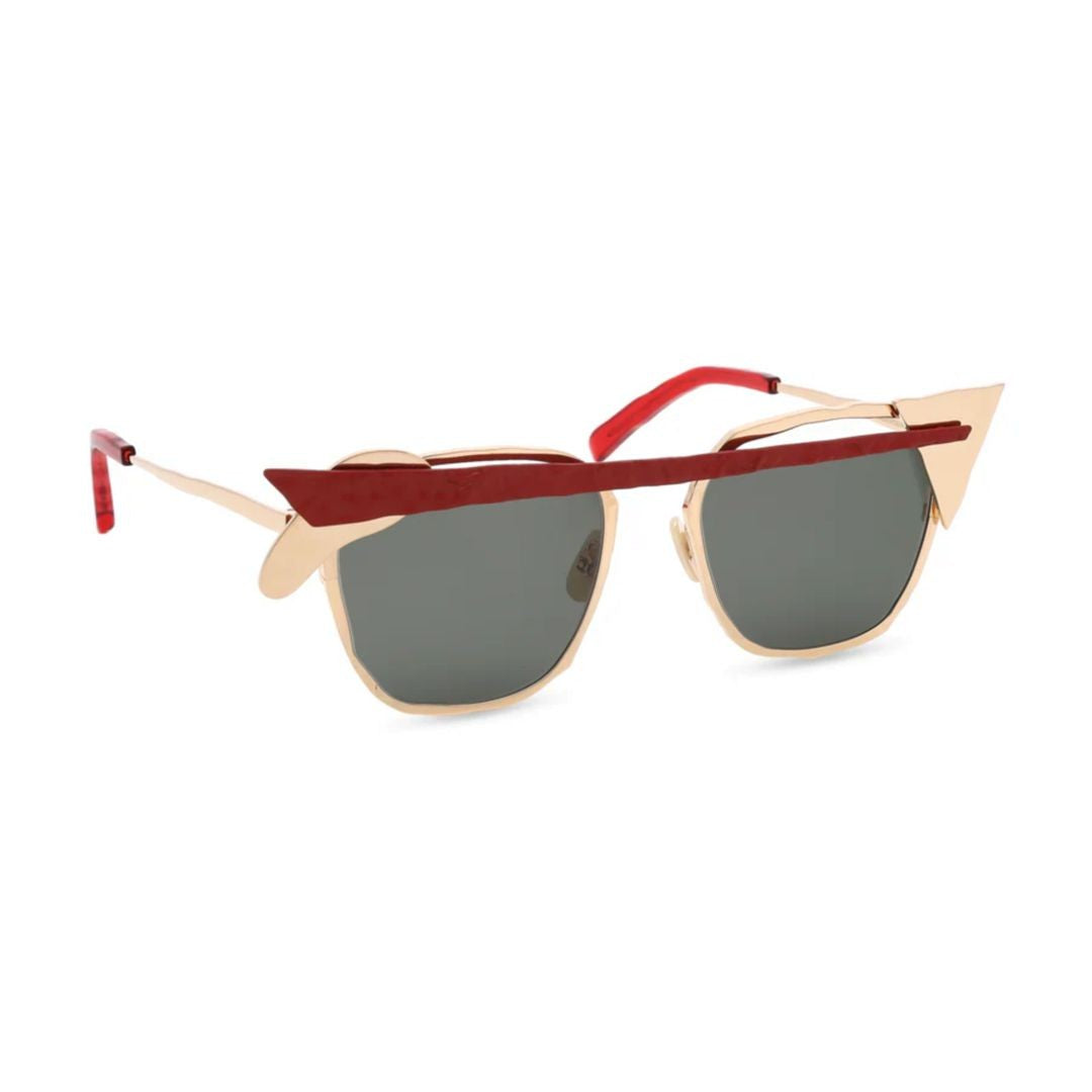 Masahiro Maruyama Mm-0093 Bold Geometric Sunglasses