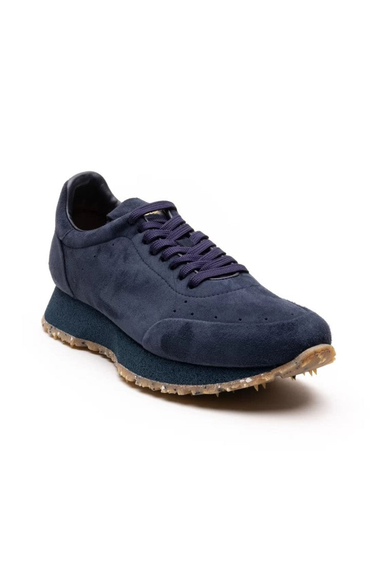 Barracuda Blue Suede Sneakers