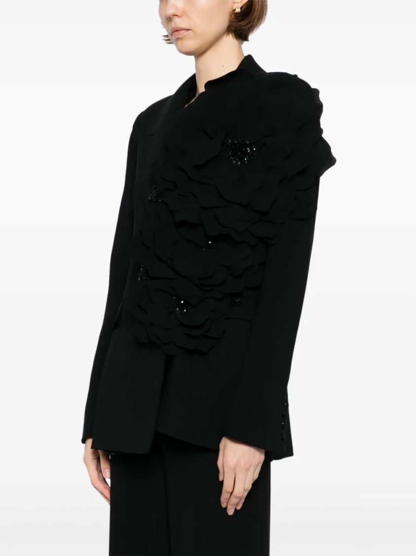 Saiid Kobeisy Floral Tailored Jacket