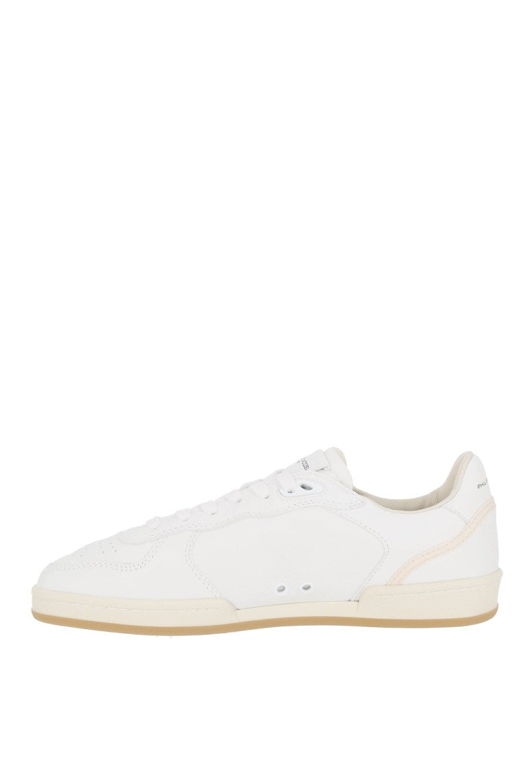 Philippe Model Pigalle Total White Leather Sneakers