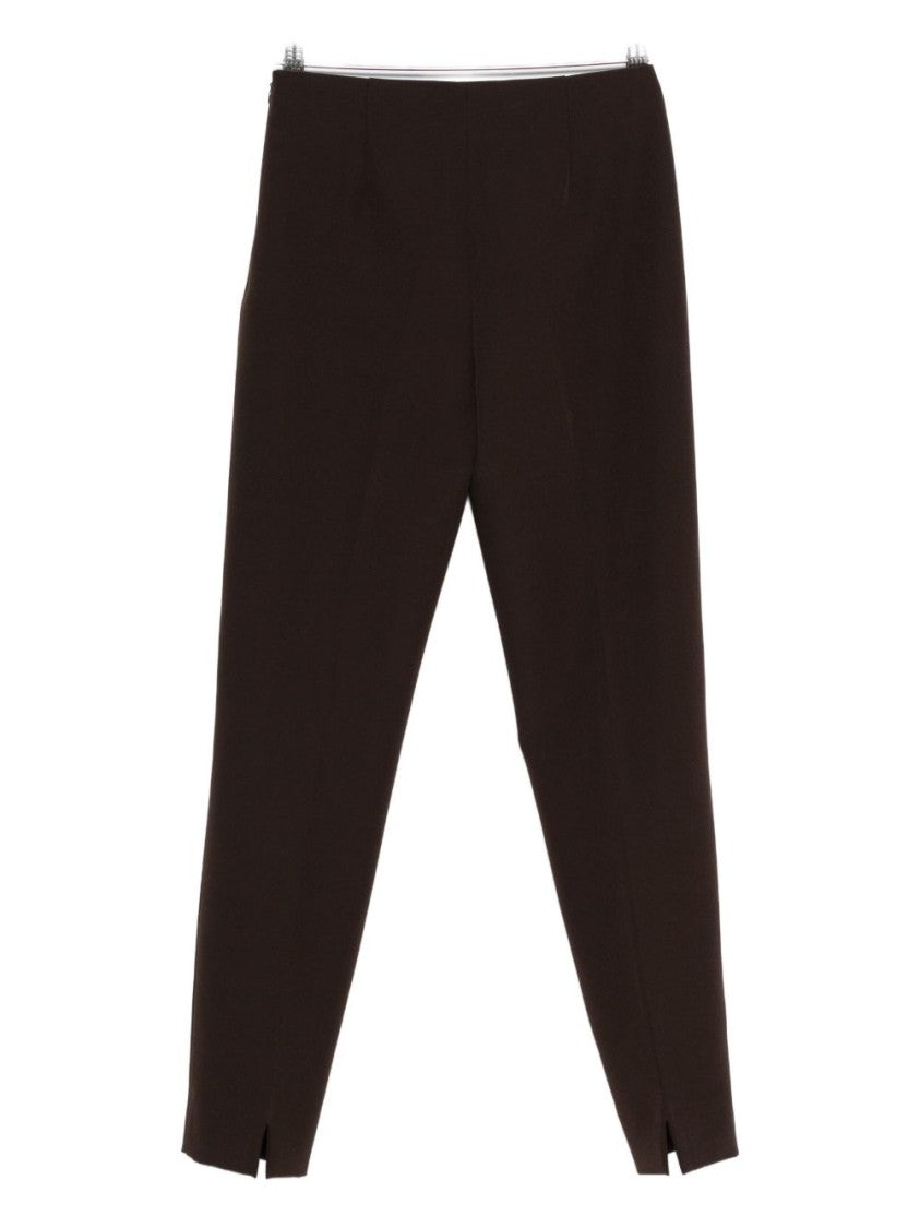 Pt Torino Tailored Black Trousers With Straight-Leg Cut