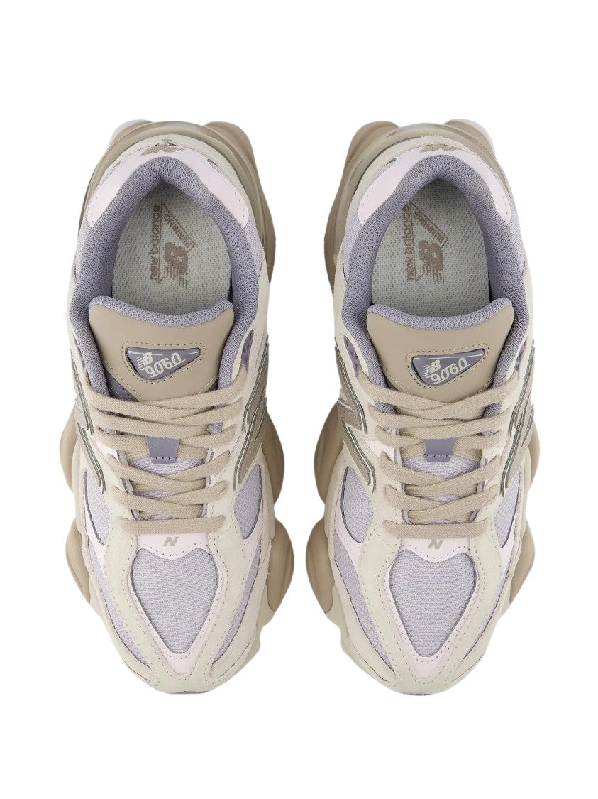 New Balance Beige Mesh 9060 Sneakers
