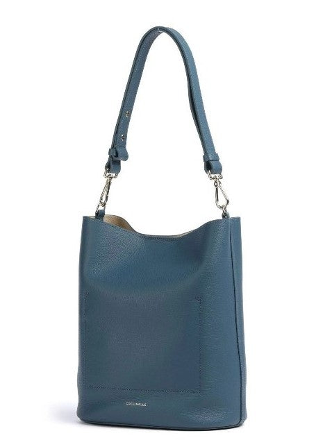Coccinelle Structured Bucket Bag With Adjustable Leather Strap