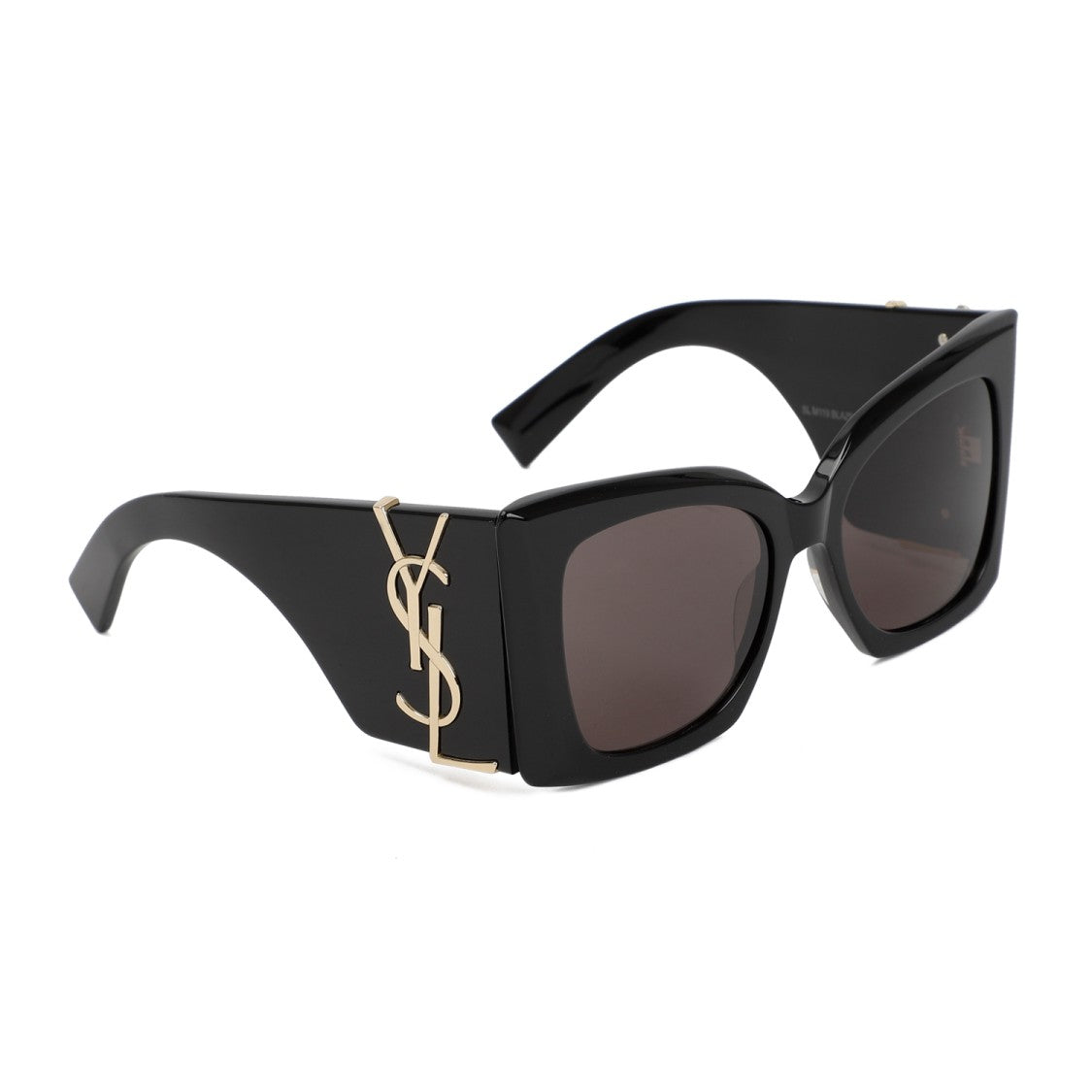Saint Laurent Oversized Black Acetate Sunglasses
