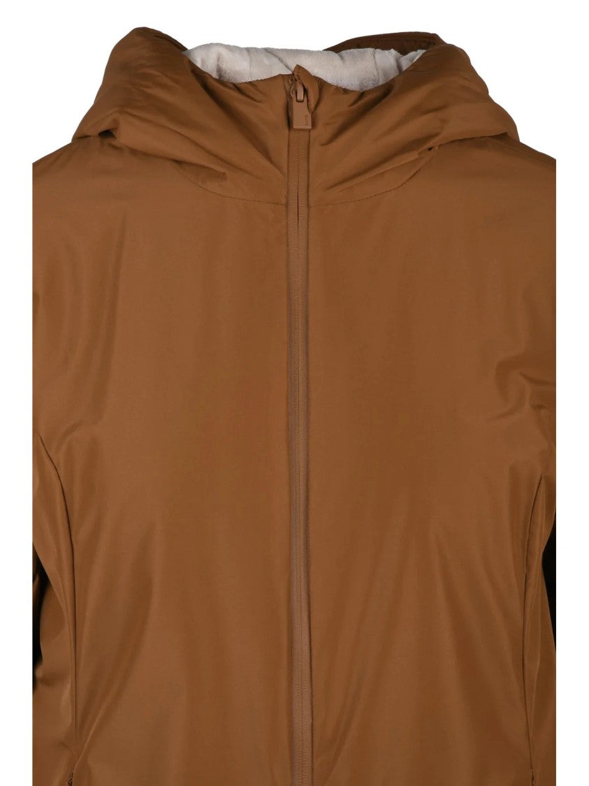 Suns Boards Brown Polyester Plush Jacket