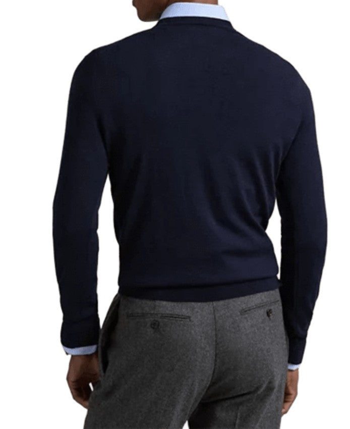 Polo Ralph Lauren Hunter Navy Crew Neck Sweatshirt