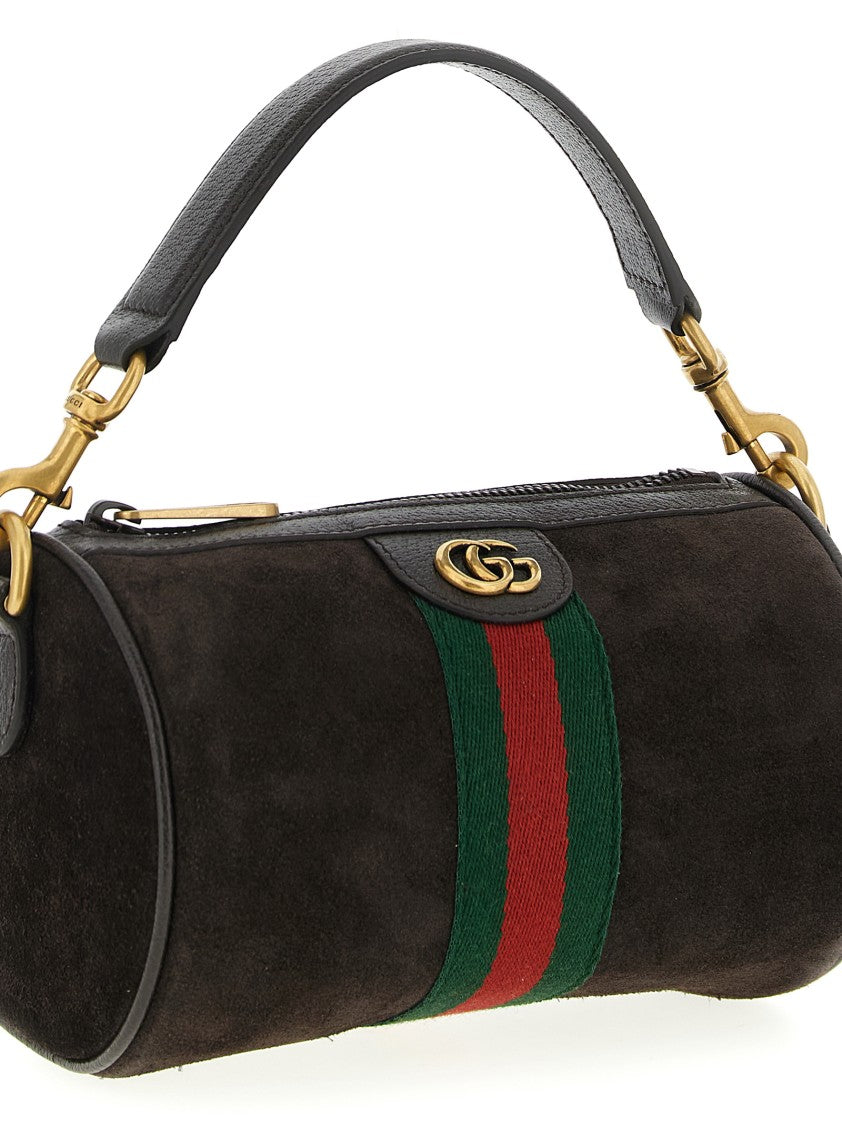 Gucci 'Ophidia' Mini Suede And Leather Bag
