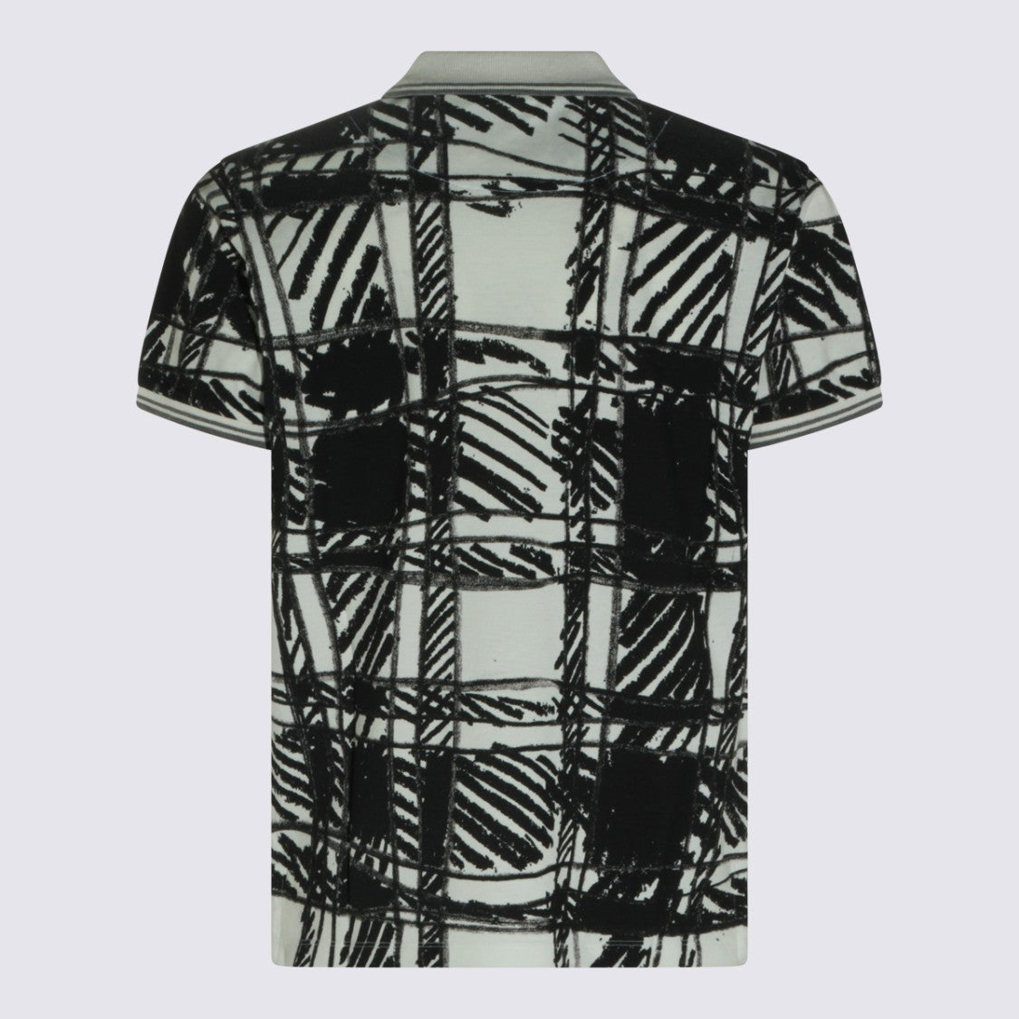 Vivienne Westwood Abstract Checkered Polo Shirt With Button Placket
