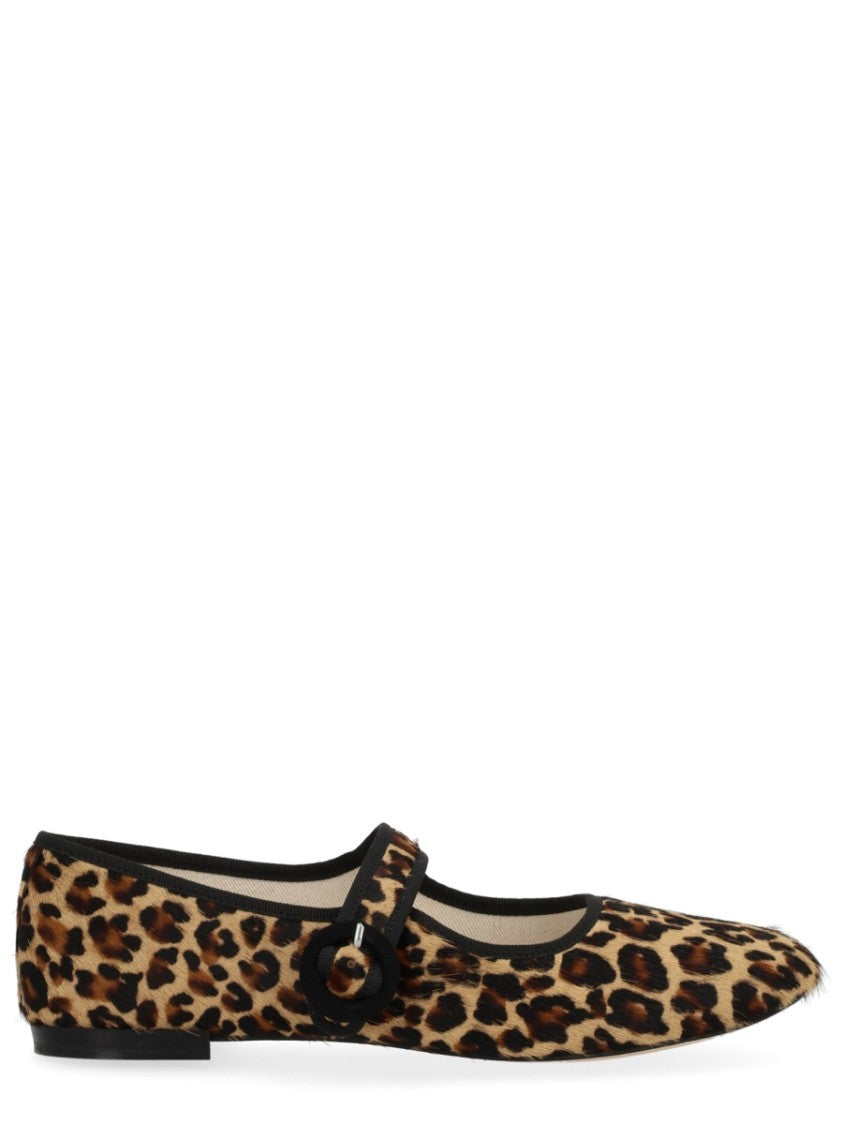 Repetto Georgia Pointed Leather Flats