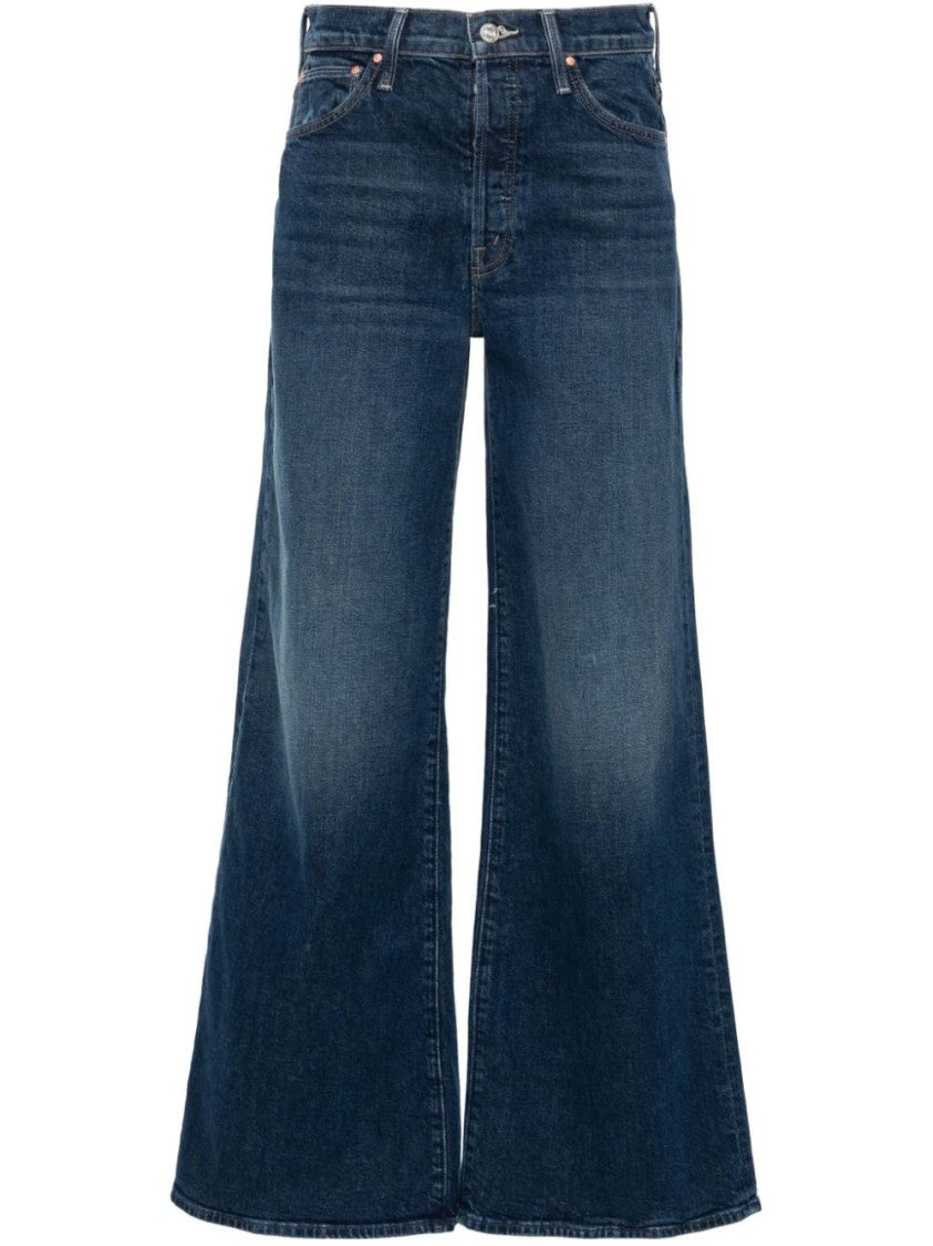 Mother The Ditcher Roller Sneak Jeans