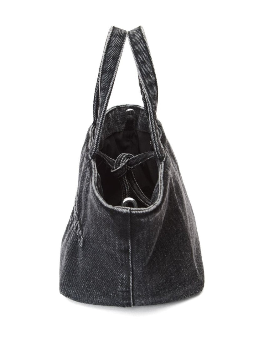 Alexander Wang Grey Structured Shoulder Bag