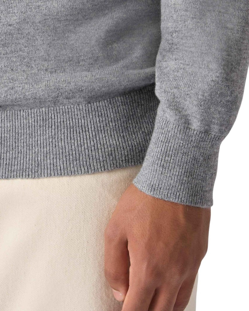 Mc2 Saint Barth Lightweight Knit Sweater With Embroidered Graphic Detail