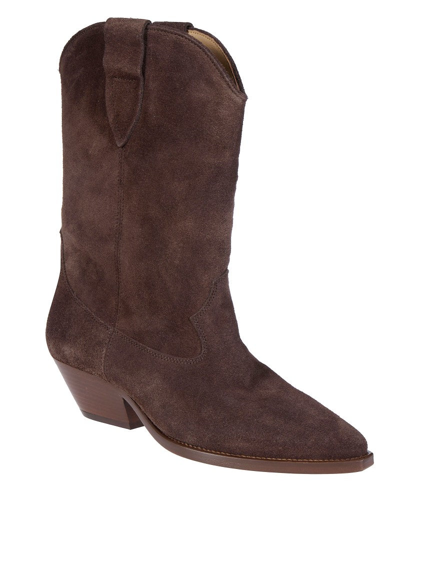 Isabel Marant Duerto-Gz Mid-Calf Suede Boots