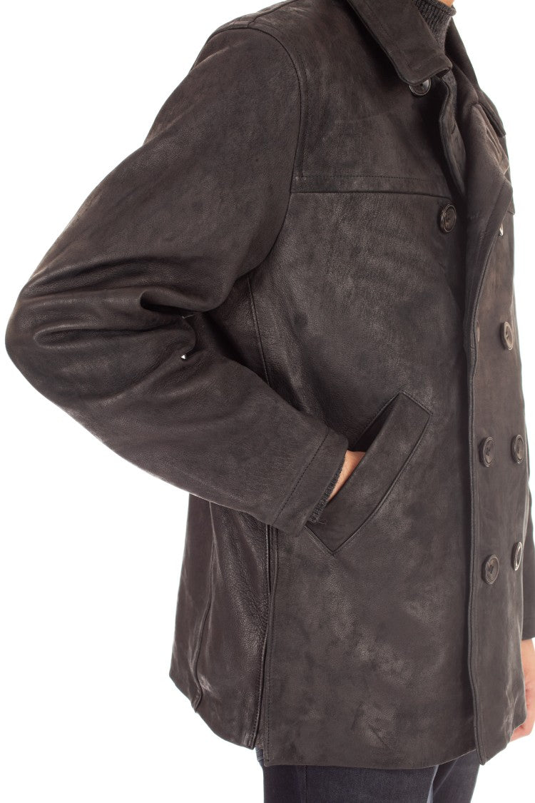 Giorgio Brato Artisanal Peacoat Leather