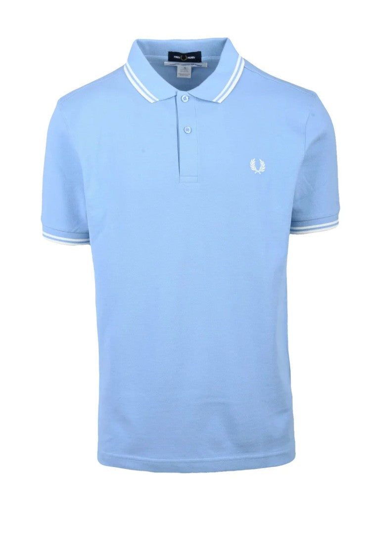 Fred Perry X C.Des G.Shirt Polo Shirt Cotton - Light Blue