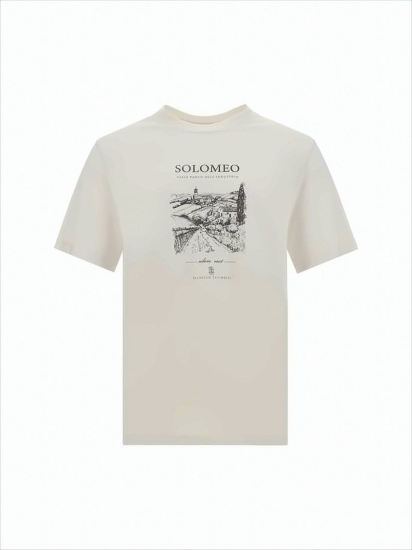 Brunello Cucinelli Relaxed Fit Short-Sleeve T-Shirt