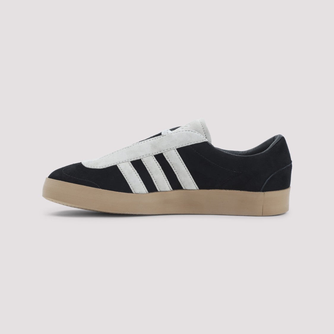 Y-3 Low-Top Sneakers In Black Suede With Contrasting Details