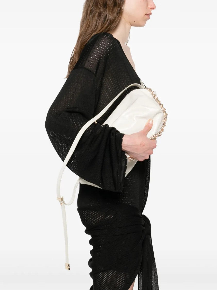 Benedetta Bruzziches Structured Detachable Shoulder Strap Handbag