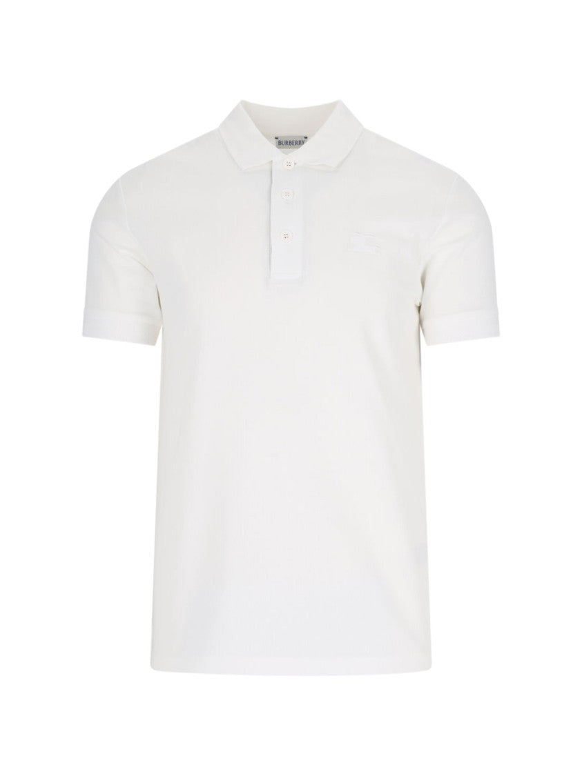 Burberry 'Ekd' Polo – White