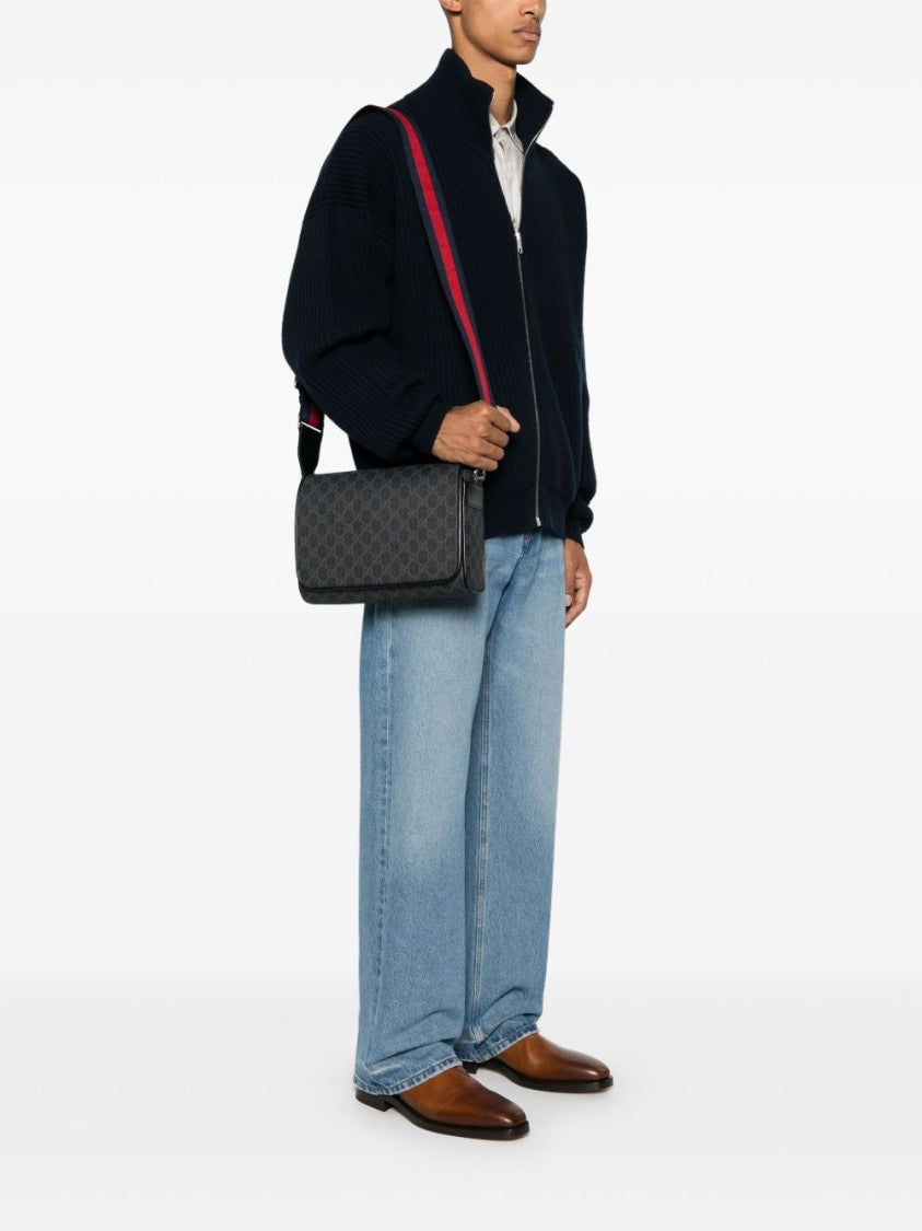 Gucci Rectangular Crossbody Bag With Monogram Design