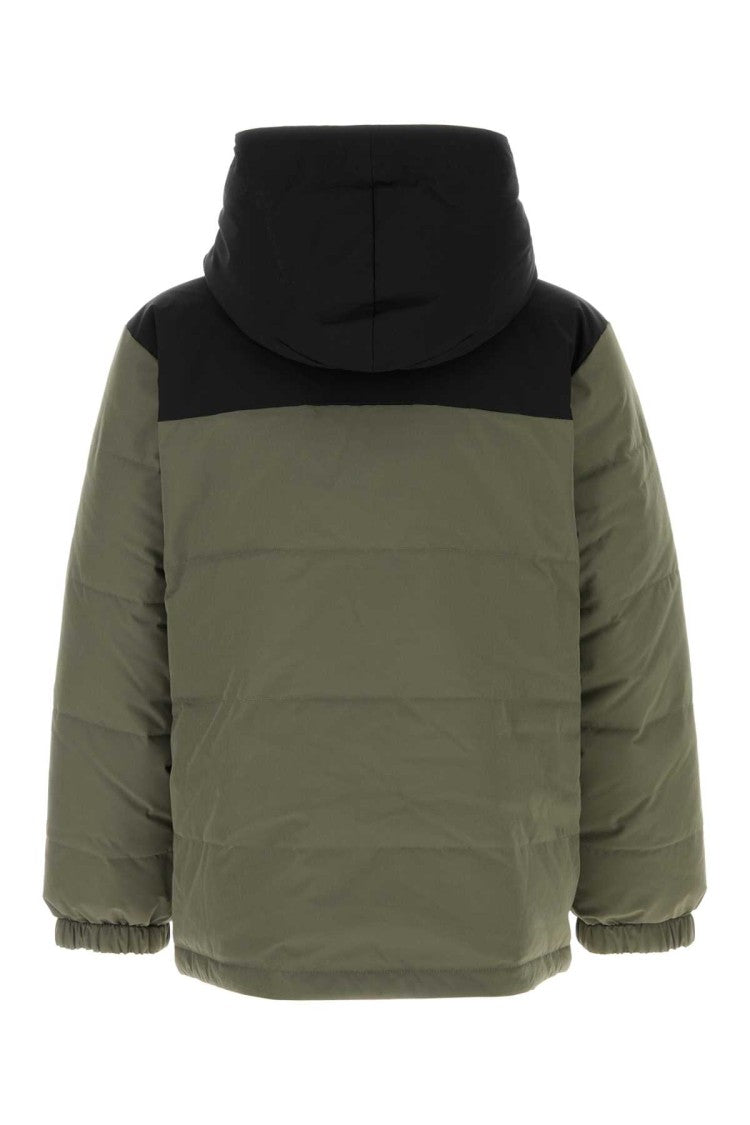 A.P.C. Sage Green Stretch Polyester Reversible Padded Jacket