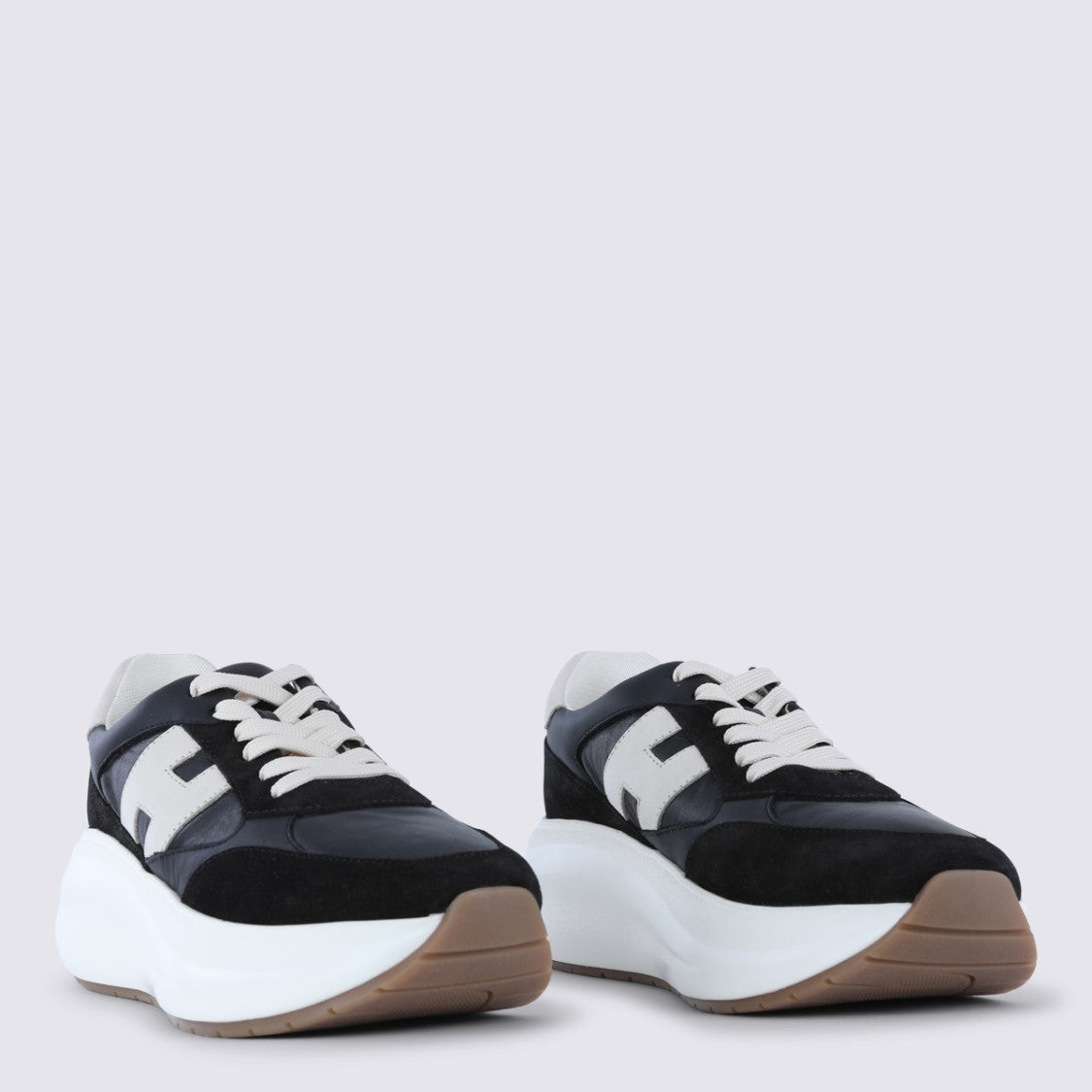 Hogan Platform Sneakers With Elevated Sole