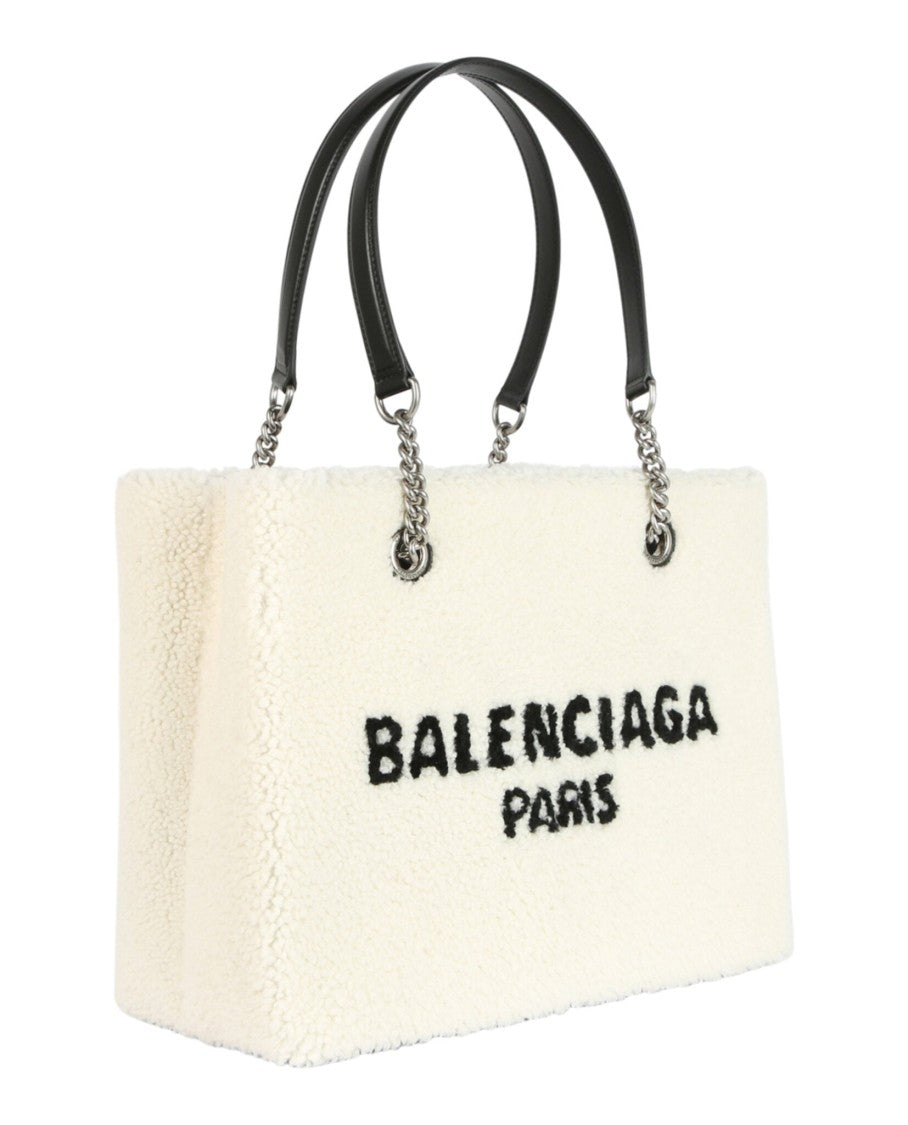 Balenciaga Duty Free Shearling Tote