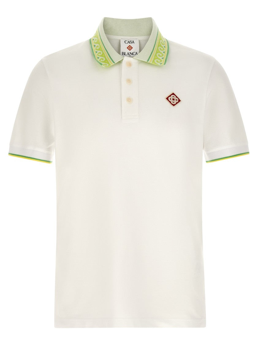 Casablanca 'Laurel' Polo Shirt