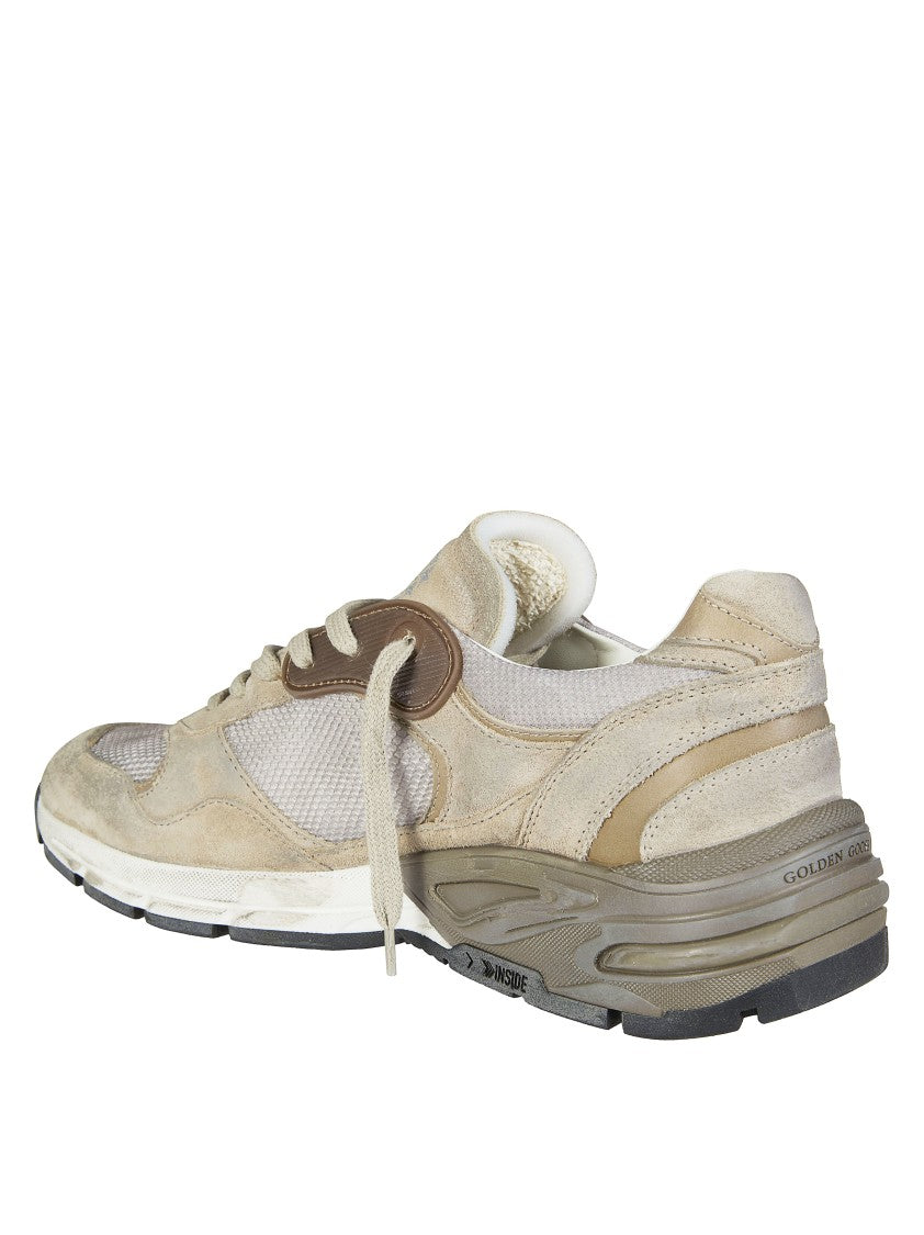 Golden Goose Suede Mesh Layered Dad Sneakers