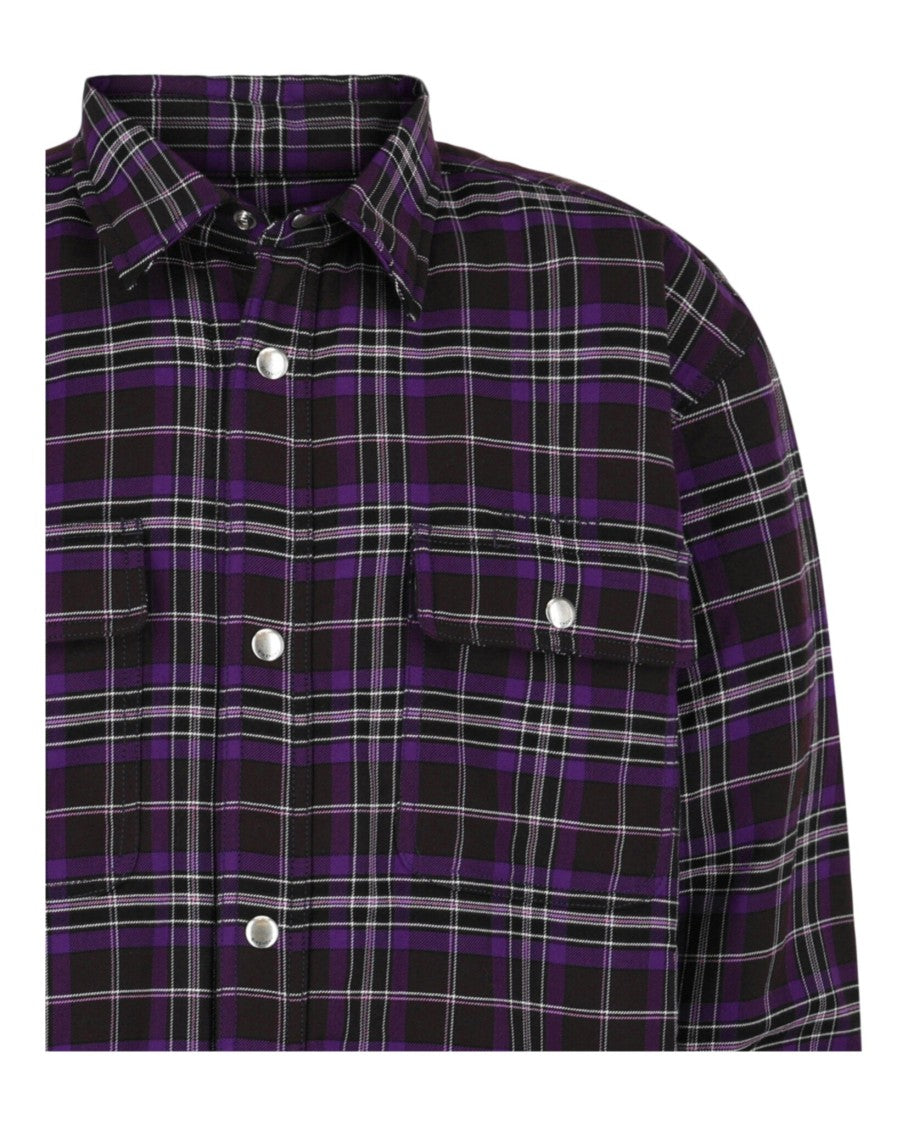 Givenchy Long Sleeve Check Shirt