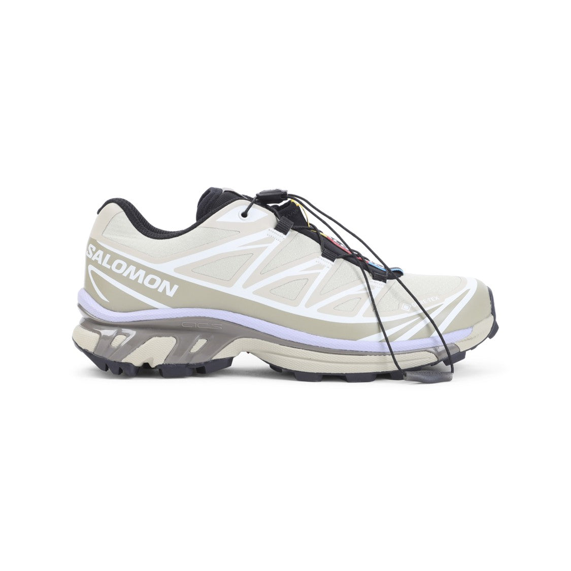 Salomon Streamlined Black Sneakers With Quick-Lace System