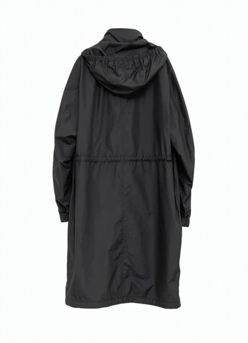 Moncler Black Long-Fit Moncler Jacket With Concealed Zip