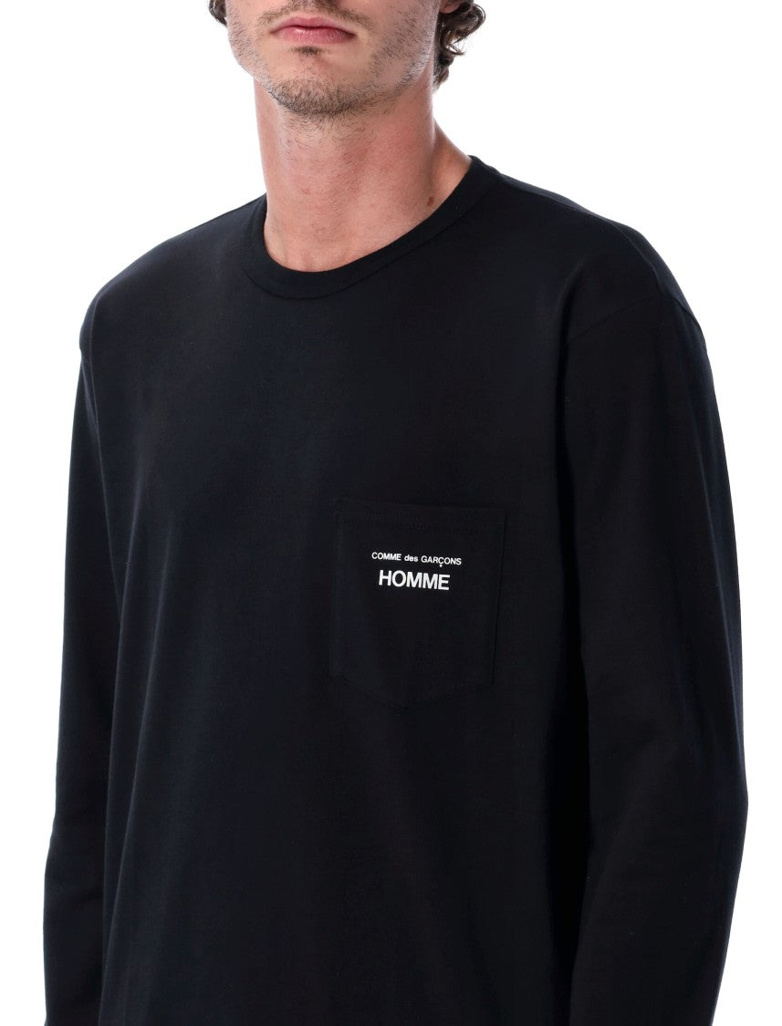 Comme Des Garçons Cotton Long Sleeve T-Shirt