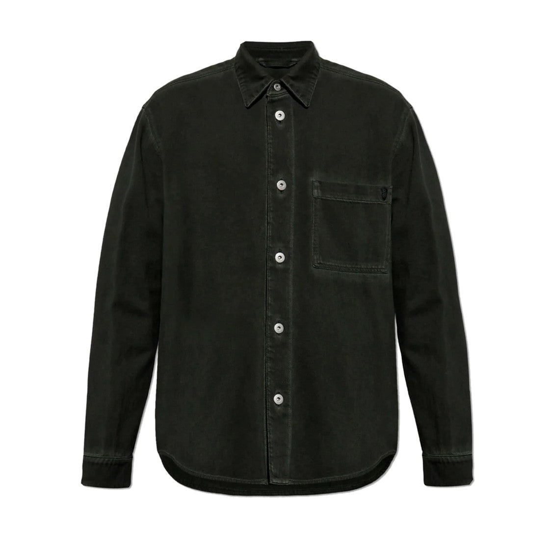 Burberry Black Button-Down Long Sleeve Shirt