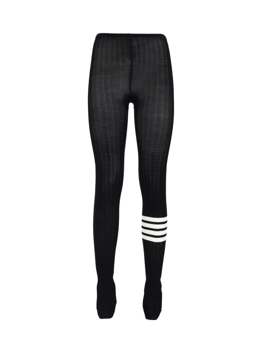 Thom Browne 4 Bar Tights – Black