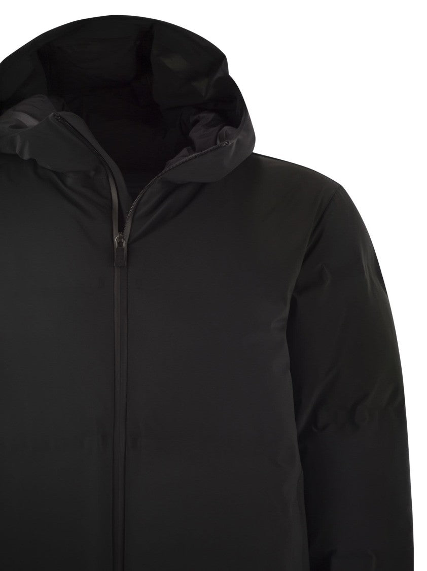 Herno New Impact Long Down Jacket With Hood