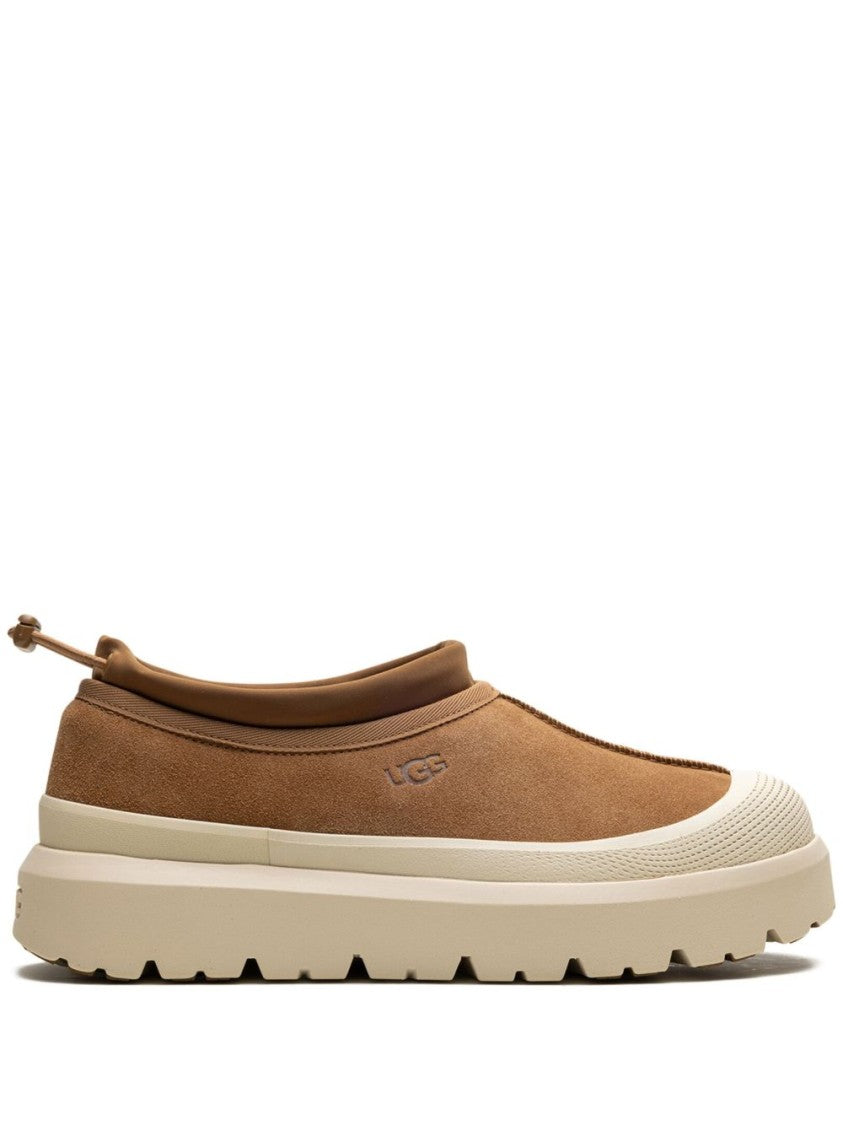 Ugg Panelled Design Calf Suede Sandals