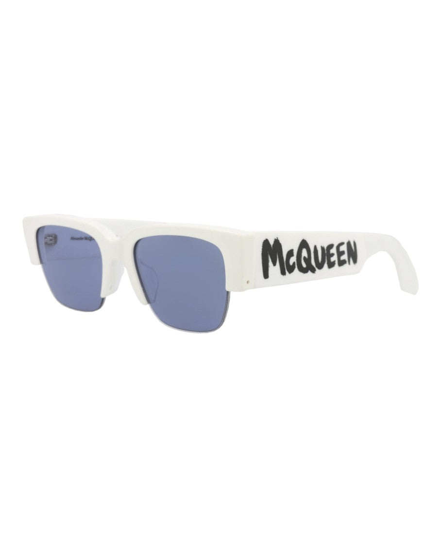 Alexander Mcqueen Square-Frame Recycled Acetate Sunglasses