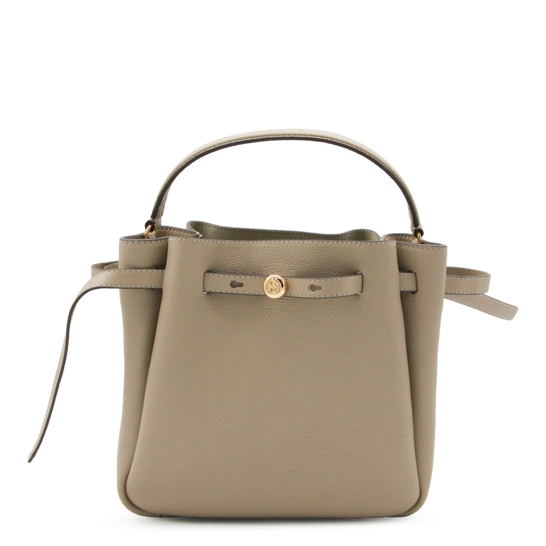 Tory Burch Textured Leather Romy Satchel With Gold-Tone Hardware
