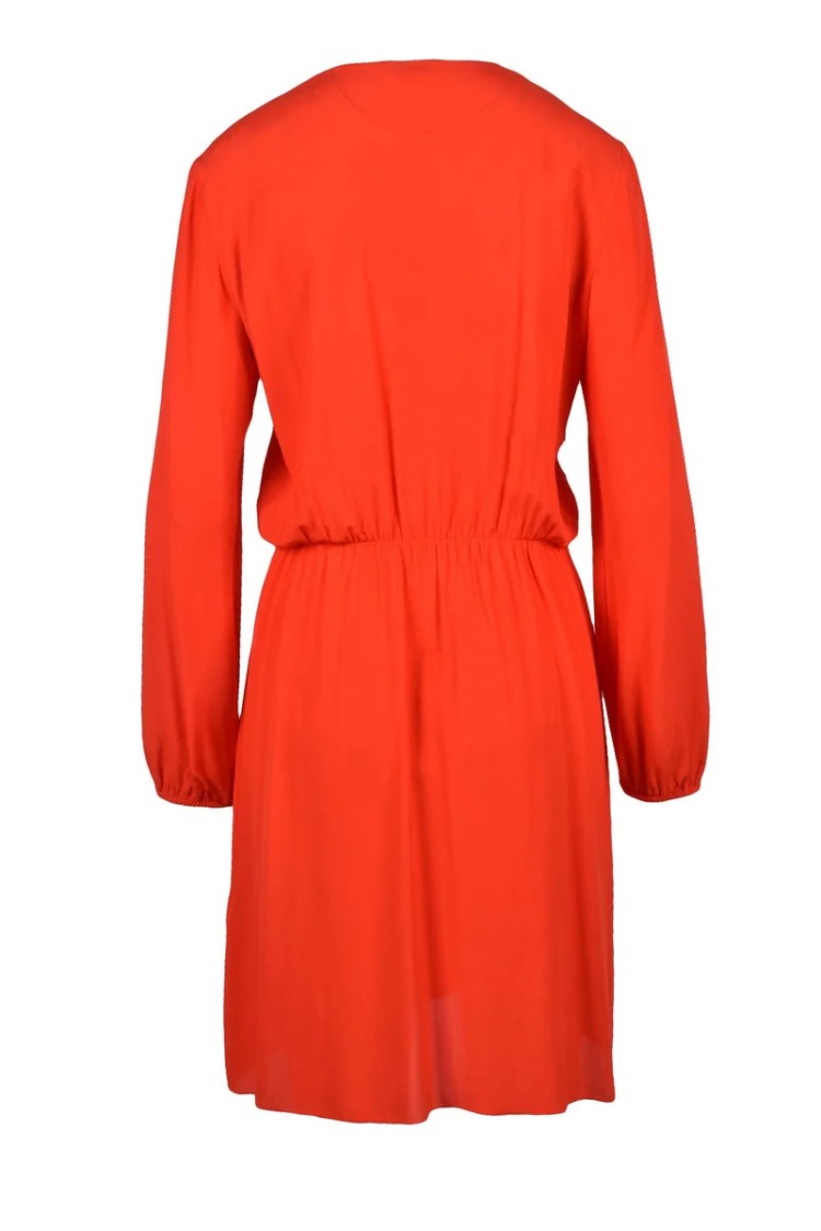 Patrizia Pepe Short Dress Viscose Red - Red