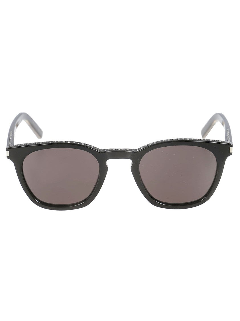 Saint Laurent Rectangular Acetate Sunglasses